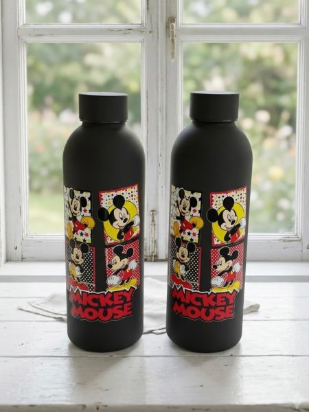 مطرة DISNEY ستانلس ميكي ماوس اسود